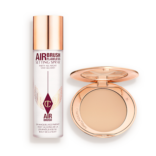 Airbrush Flawless Finish & SET DUO-hudplejesæt
