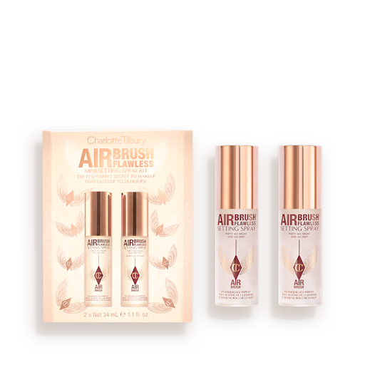 Airbrush Flawless MINI Setting Spray Kit REJSEFORMAT TIL ANSIGTET