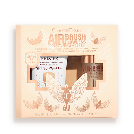 Airbrush Flawless PROTECT, PRIME & SET ansigtssæt