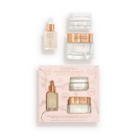 CHARLOTTE'S HYDRATE PLUMP & GLOW SET Hudplejesæt