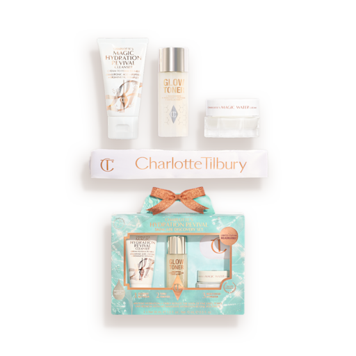 CHARLOTTE’S HYDRATION REVIVAL SKINCARE DISCOVERY SET – REJSEFORMAT HUDPLEJESÆT