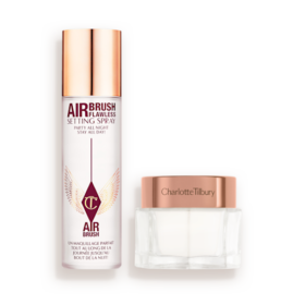 Charlotte's Magic Cream & Setting Sprays DUO Hudplejesæt & Makeup-sæt