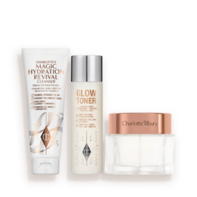 CHARLOTTES MAGIC CLEANSE, TONE & GLOW HUDPLEJESÆT