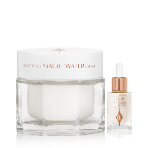 CHARLOTTES MAGISKE SERUM & VANDCREME-DUO HUDPLEJESÆT