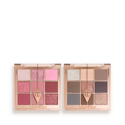 CHARLOTTES PALETTE MED SKØNHEDSFREMME ØJENTRENDS DUO EYE KIT