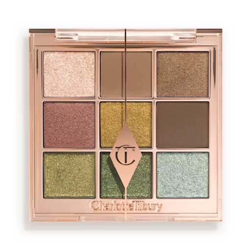 CHARLOTTES PALETTE MED SKØNHEDSFREMME ØJENTRENDS EMERALD EFFECT