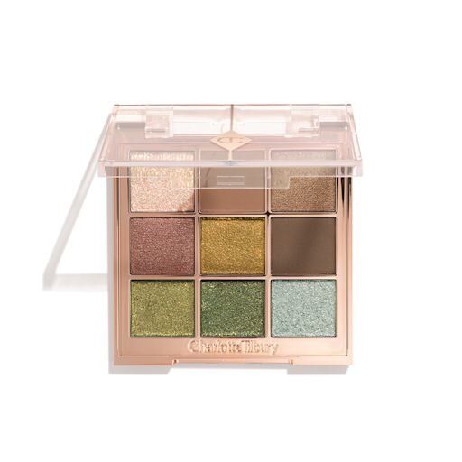 CHARLOTTES PALETTE MED SKØNHEDSFREMME ØJENTRENDS EMERALD EFFECT