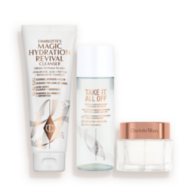 CLEANSE, TAKE IT ALL OFF & GLOW SET Hudplejesæt