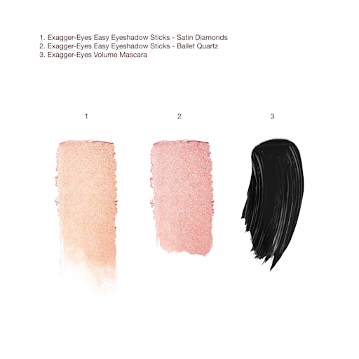 Exagger-Eyes Easy Øjenskygger & Mascaraer Trio Eye Kit