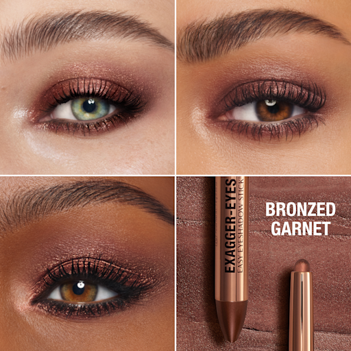 Exagger-Eyes EASY Øjenskygger STICK BRONZED GARNET