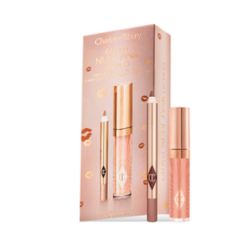 GLANSFULD LÆBEDUO NUDE PINK