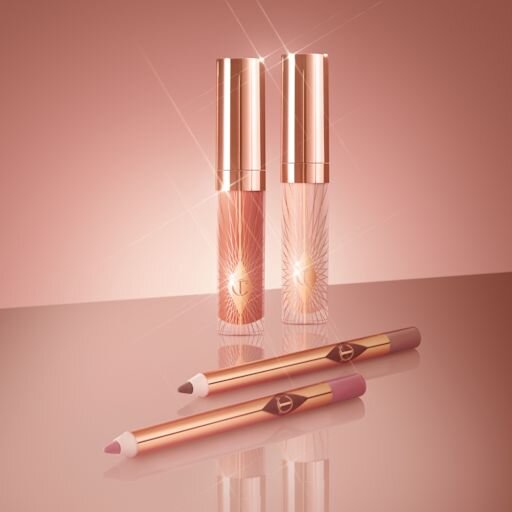 GLOSSY LIP DUO FRESH PINK