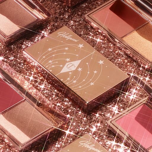 HOLLYWOOD BLUSH & GLOW GLIDE-PALETTE TAN TO DEEP