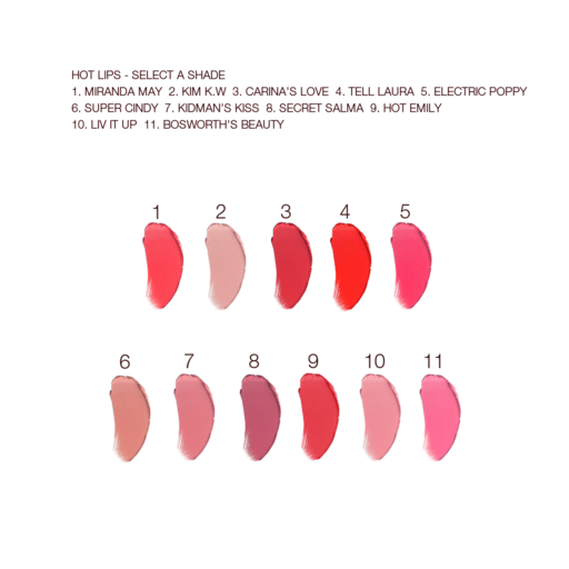 Hot Lips Læbemakeup-sæt
