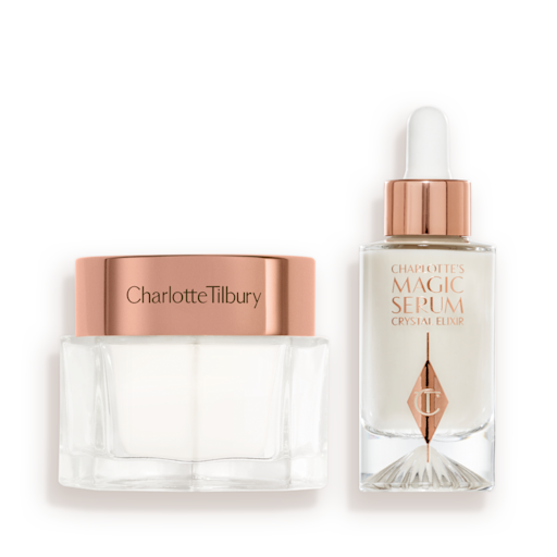 VIDENSKABSBASERET SERUM & MAGIC CREAM-SÆT TIL HUDPLEJE